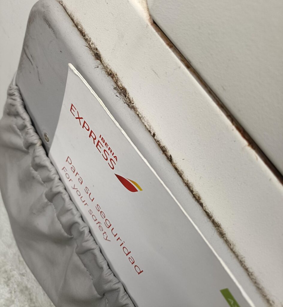 El avión más sucio de España: Iberia Express