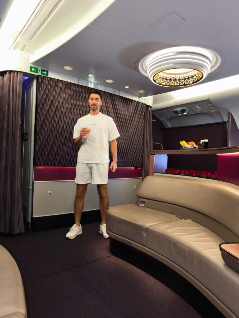 Bar Qatar Airways A380 business class