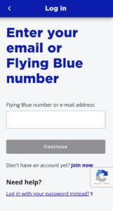 Cómo crear una cuenta Flying Blue en Air France para conseguir millas