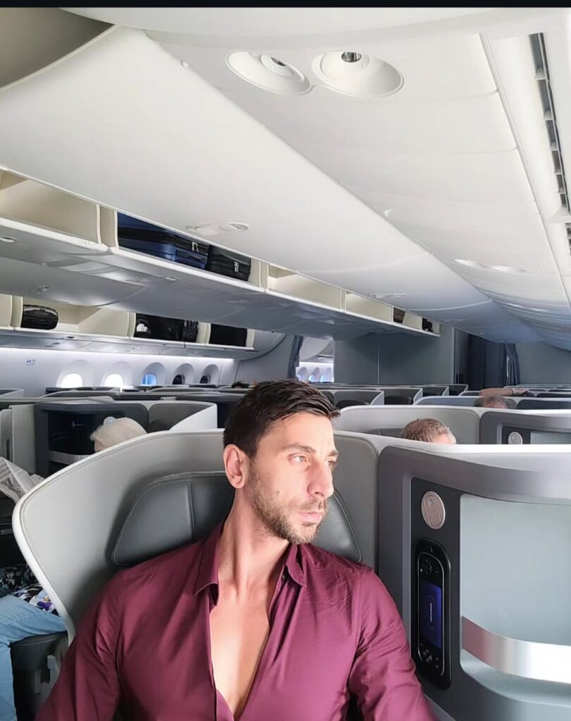 Air Europa business class 787 dream liner 