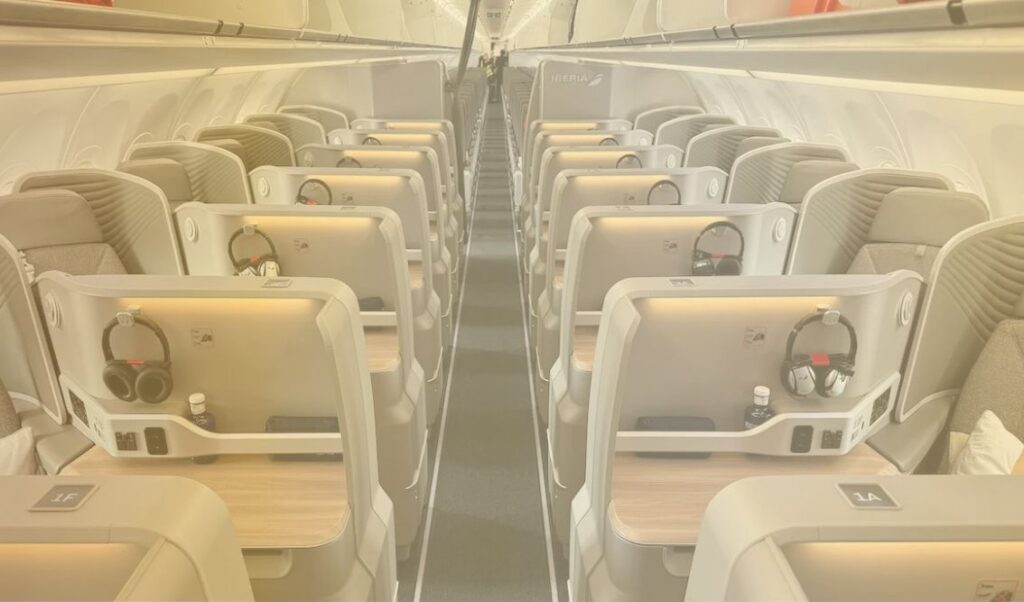Iberia upgrade a business class