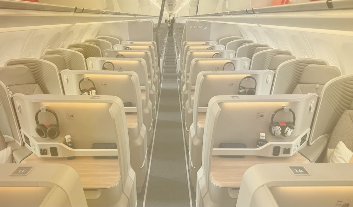 Iberia upgrade a business class