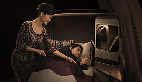Singapore airlines business class madris- singapur