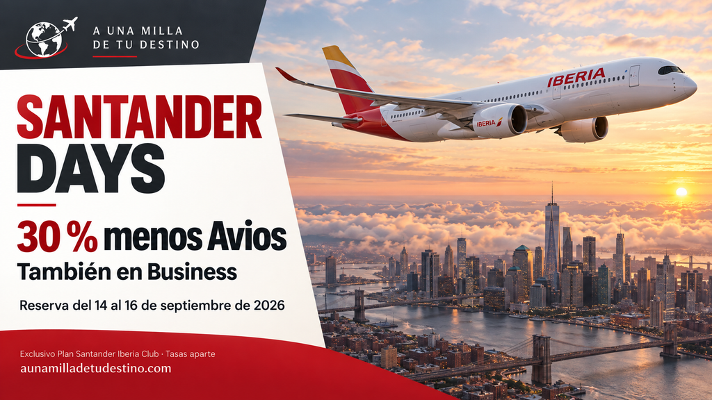 Iberia Santander day septiembre 2026