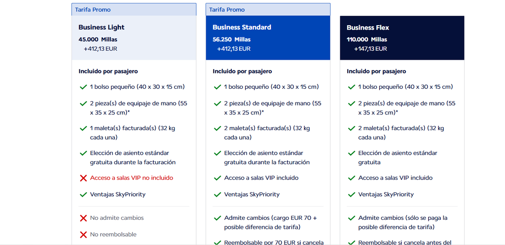 Business class Air france - Mexico